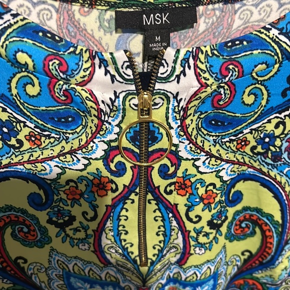 Beautiful dress from the designer MSK size medium - Picture 2 of 3